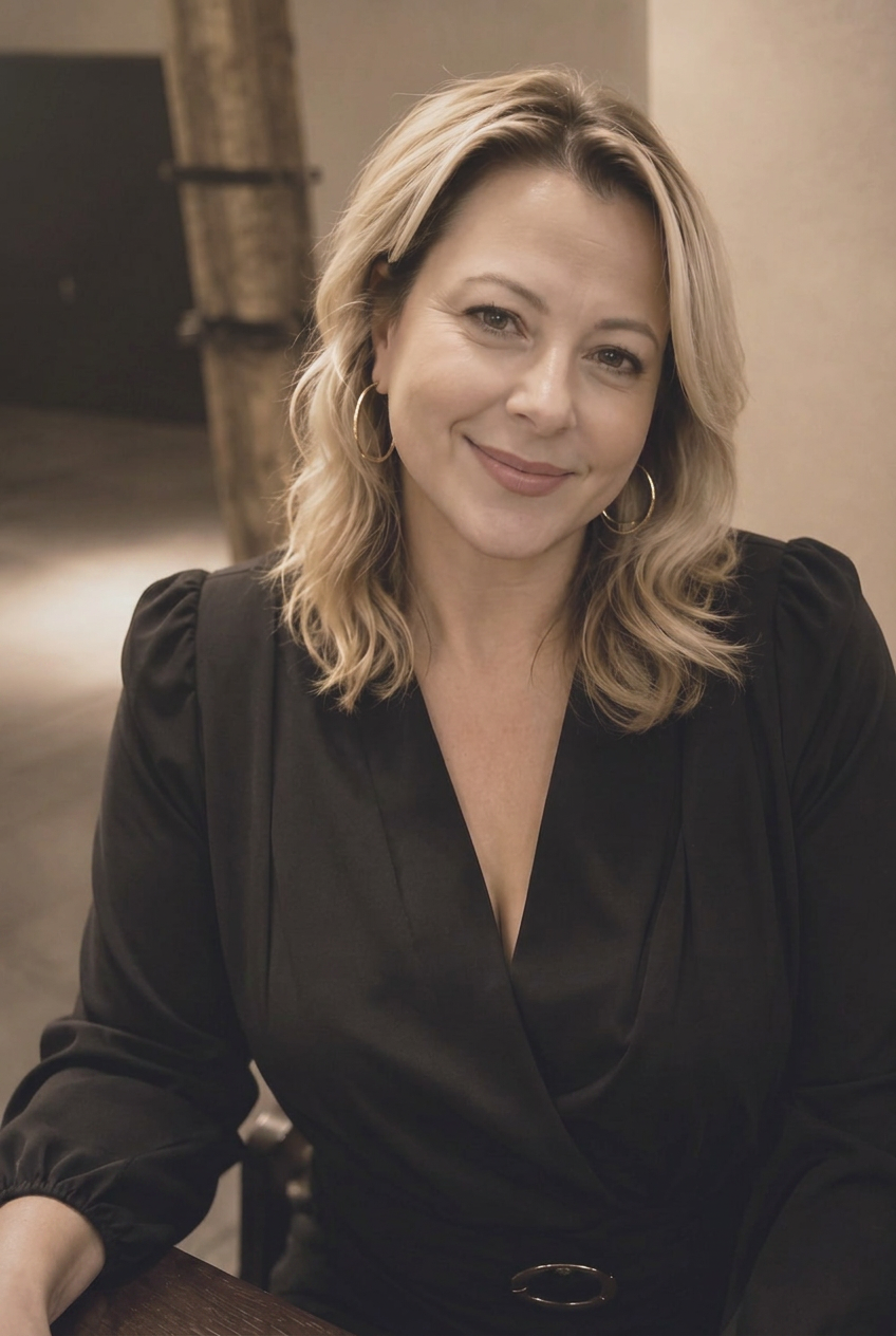 Portrait of Maria Kardaris, founder of kolectief